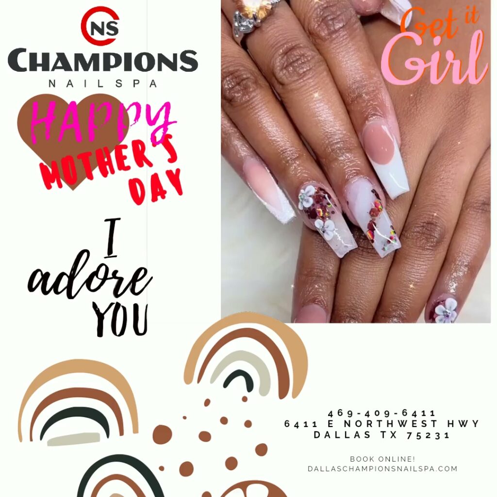 Nail salon Champions Nail Spa Dallas (Rated #1) near me