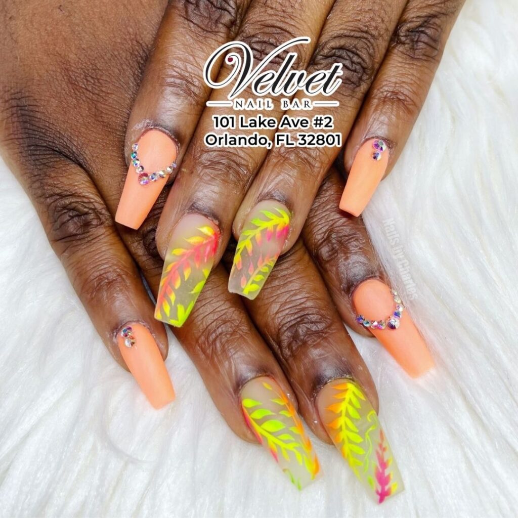 Nail salon Velvet Nail Bar Downtown Orlando near me