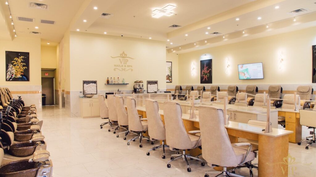 Nail salon Vip Nails & Spa 3111 TPC Parkway near me