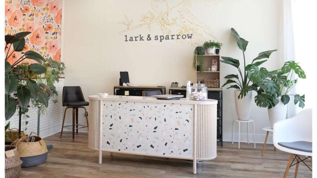 Nail salon lark & sparrow near me